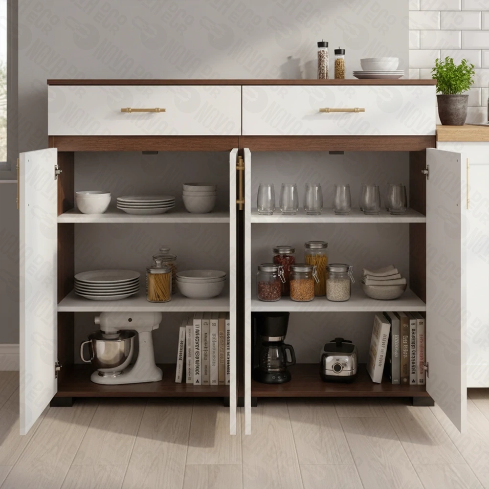 KIRA Desserte avec 4 portes et 1 tiroir