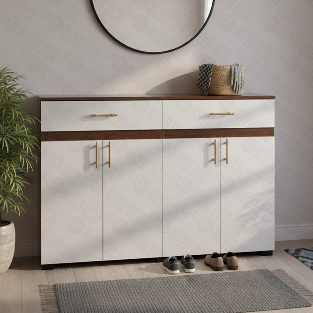 KIRA Desserte avec 4 portes et 1