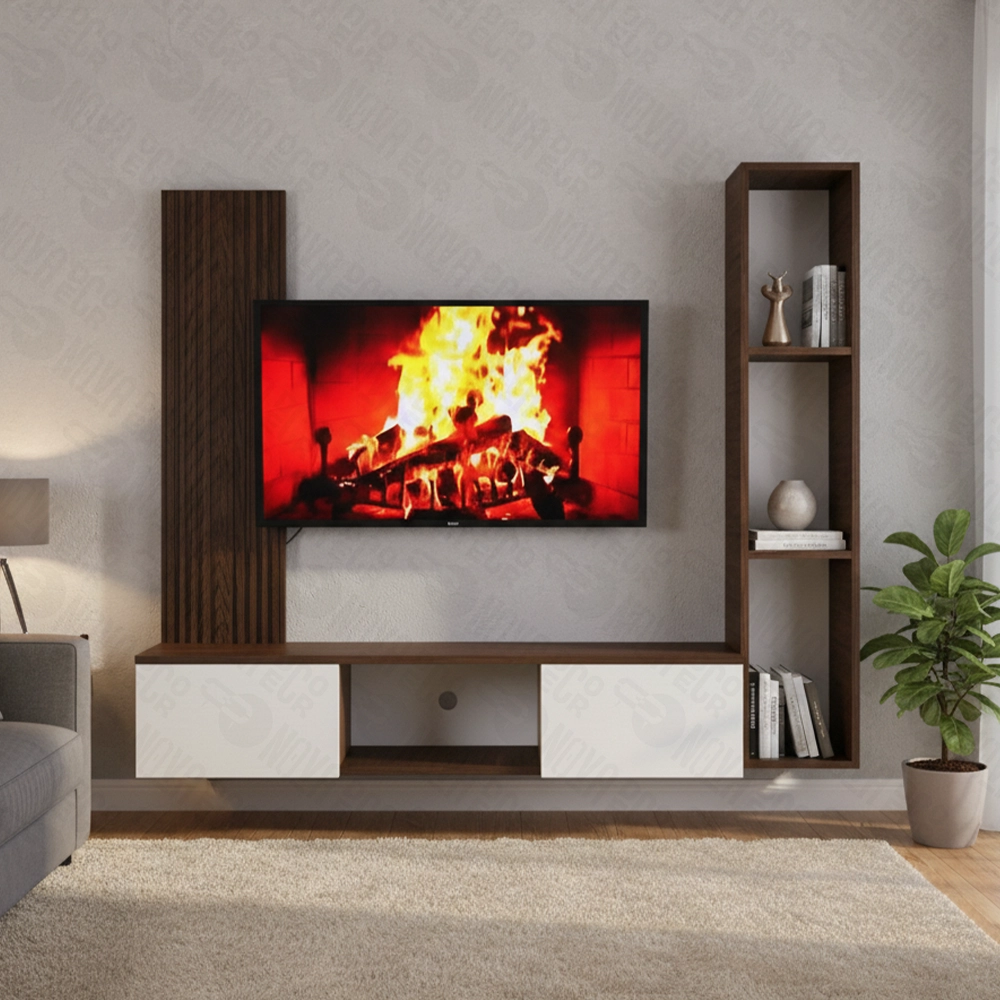 Meuble TV Mural Design Moderne 2